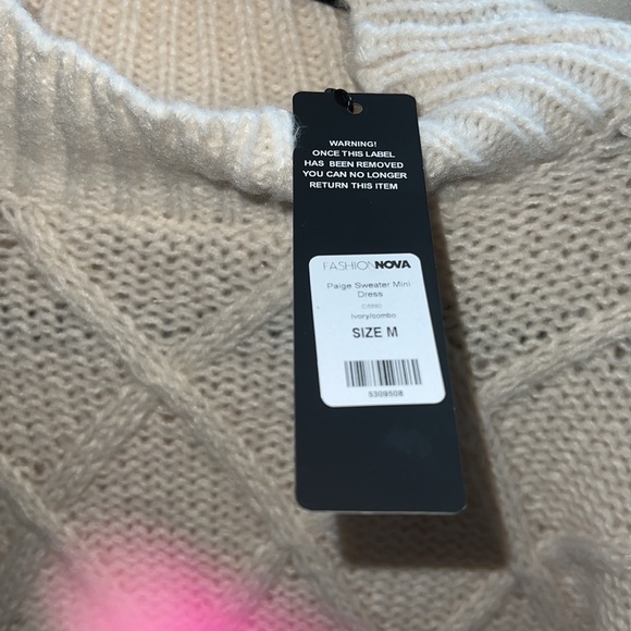 Fashionnova Sweater Dress (Runs Big) - Picture 4 of 4